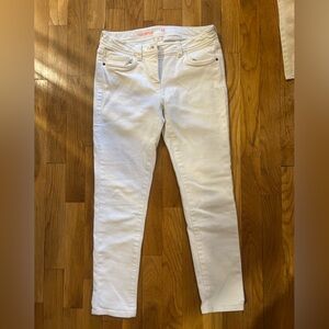 Crewcuts white toothpick jeans size 12